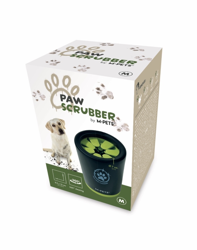 M-Pets Paw Scrubber Pati Temizleme Aparatı (M) Siyah - 4
