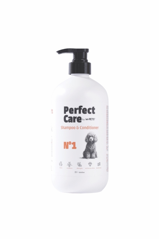 M-Pets Perfect Care No.1 2'Si 1 Arada Yumuşatıcı Köpek Şampuanı 1 L