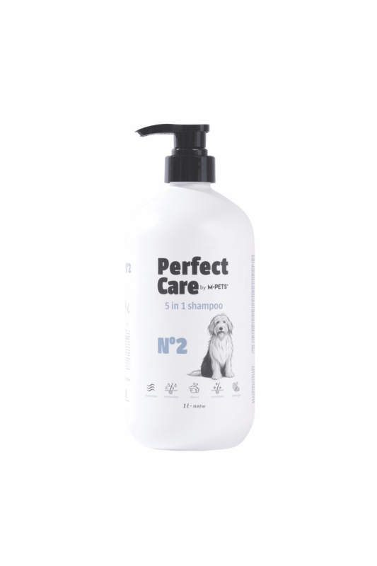 M-Pets Perfect Care No.2 5'İ 1 Arada Derin Temizleyici Köpek Şampuanı 1 L