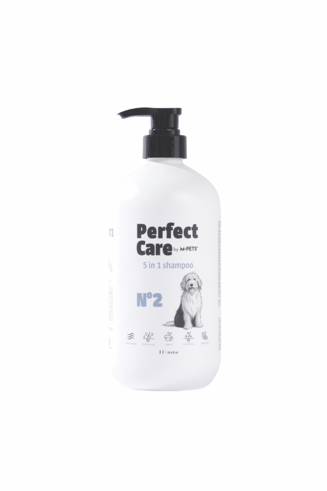 M-Pets Perfect Care No.2 5'İ 1 Arada Derin Temizleyici Köpek Şampuanı 1 L - 1