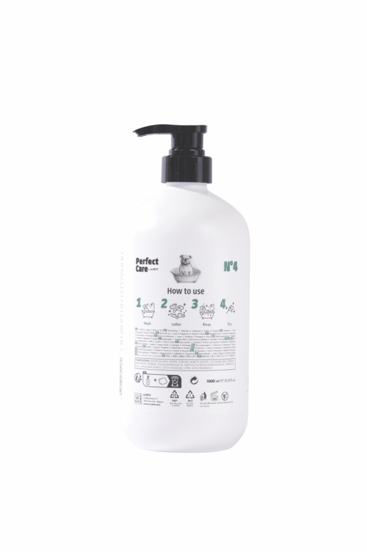 M-Pets Perfect Care No.4 Antiseptik/Antifungal/Antibakteriyel Köpek Şampuanı 1 L - 2