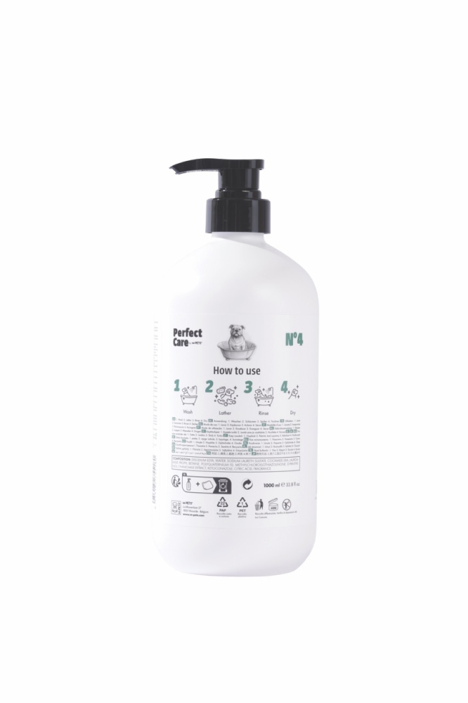 M-Pets Perfect Care No.4 Antiseptik/Antifungal/Antibakteriyel Köpek Şampuanı 1 L - 2