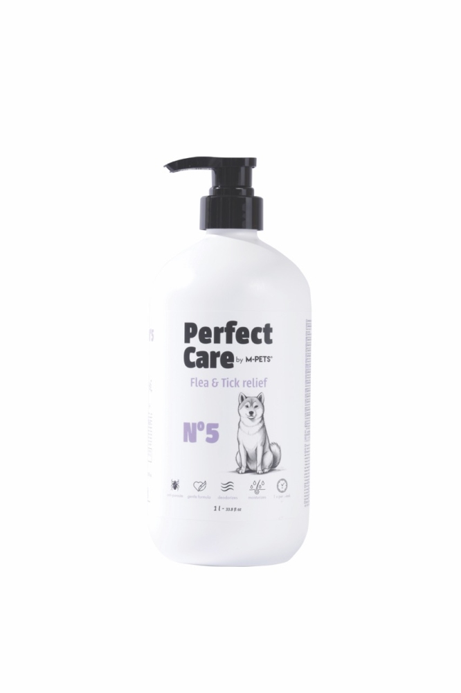 M-Pets Perfect Care No.5 Anti-Parazit Köpek Şampuanı 1 L - 1