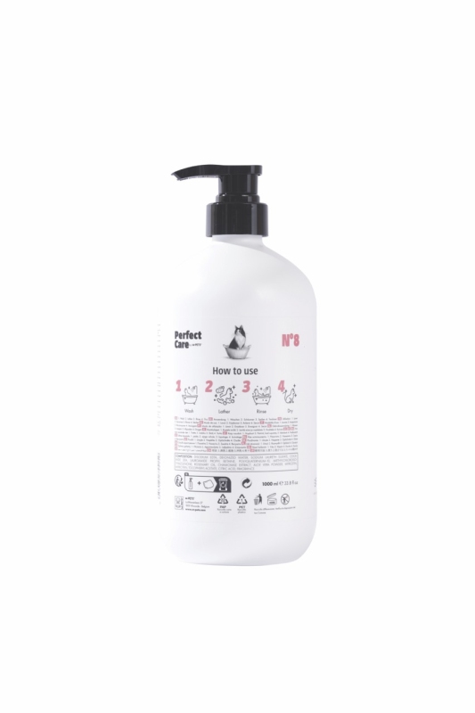 M-Pets Perfect Care No.8 Antibakteriyal Kedi Şampuanı 1 L - 2