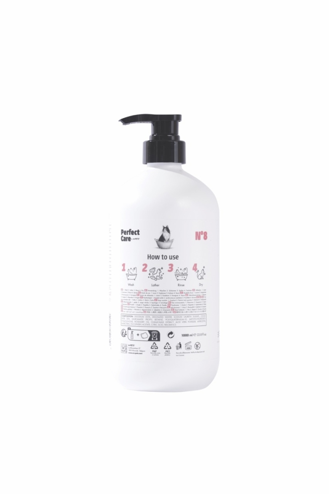 M-Pets Perfect Care No.8 Antibakteriyal Kedi Şampuanı 1 L - 2