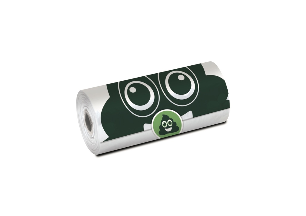 M-Pets Poo Doğal Dışkı Poşeti 4x15 Yaprak - 2