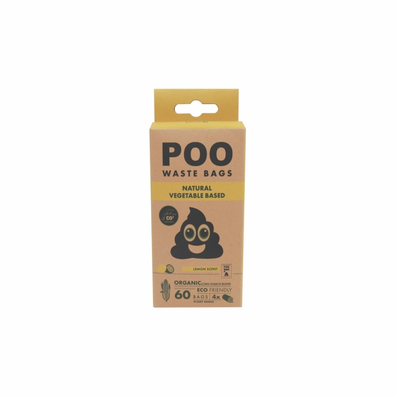 M-Pets Poo Limon Kokulu Dışkı Poşeti 4x15 Yaprak - 2