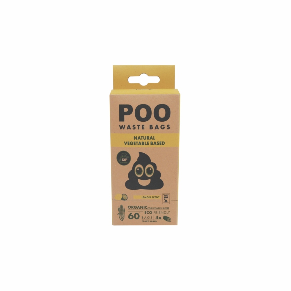M-Pets Poo Limon Kokulu Dışkı Poşeti 4x15 Yaprak - 2