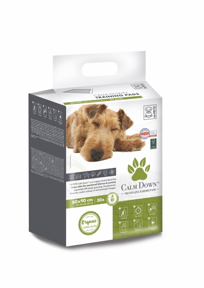 M-Pets Sakinleştiricili Köpek Çiş Eğitim Pedi 90x60Cm 30'lu - 1