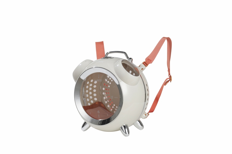 M-Pets Sixties Clock Taşıma Çantası 40x44x26 cm Beyaz - 2