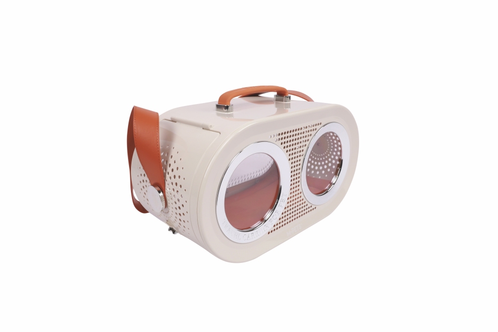 M-Pets Sixties Radio Taşıma Çantası 50x23x31 cm Beyaz - 2