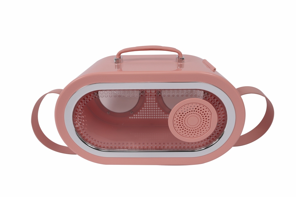 M-Pets Sixties Radio Taşıma Çantası 50x23x31 cm Pembe - 2