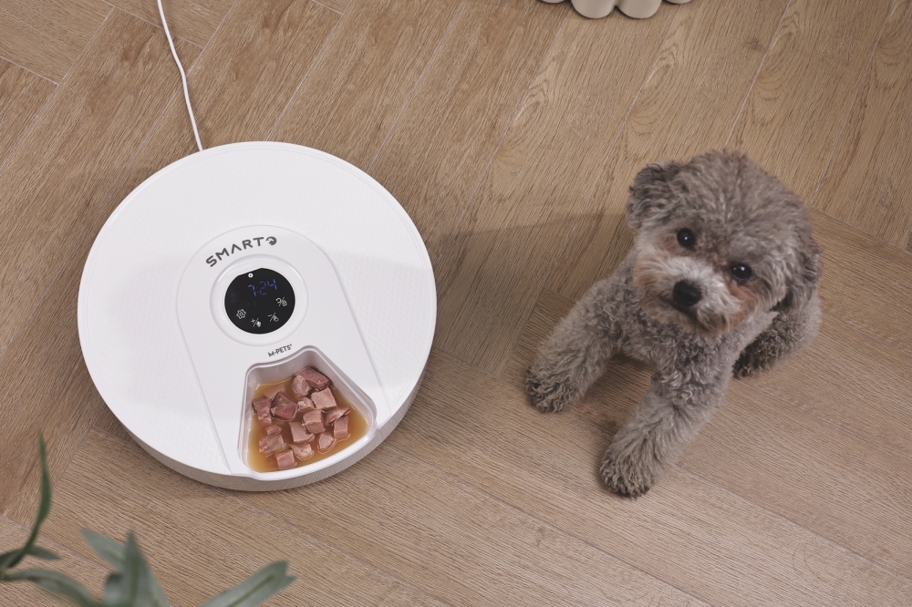 M-Pets Smarto M900 Soğutuculu 6 Bölmeli Otomatik Mama Kabı - 5