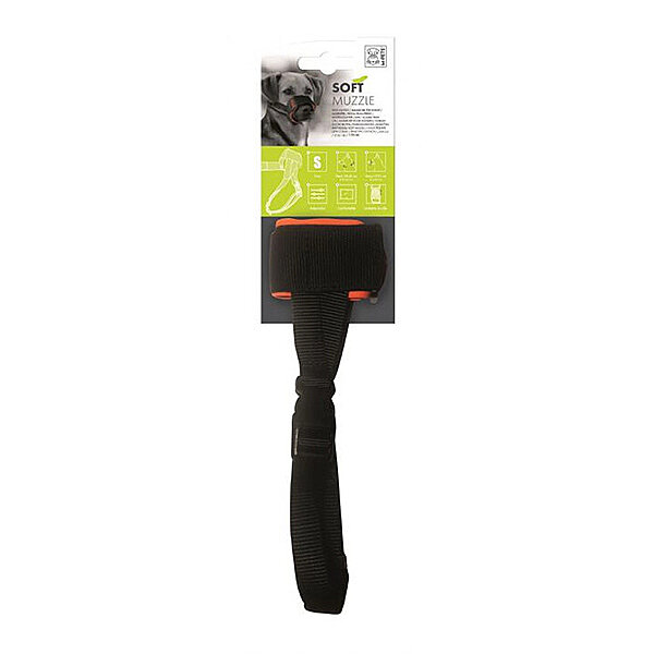M-Pets Soft Ayarlanabilir Bez Köpek Ağızlığı (S) - 1
