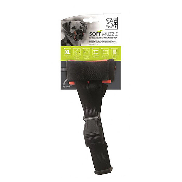 M-Pets Soft Ayarlanabilir Bez Köpek Ağızlığı (XL) - 1