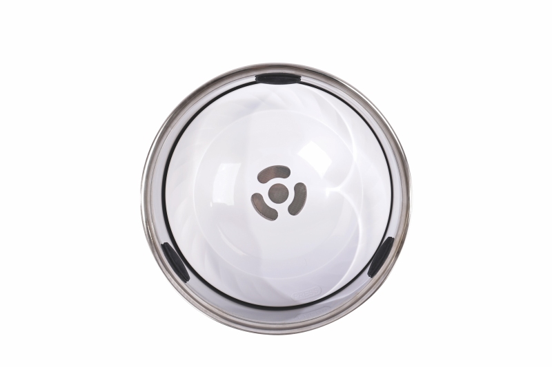 M-Pets Splash Control Metal Su Kabı 3,7L Kırmızı - 3