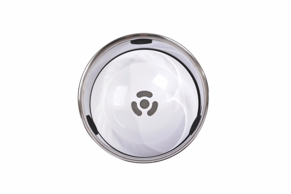 M-Pets Splash Control Metal Su Kabı 3,7L Siyah - 3