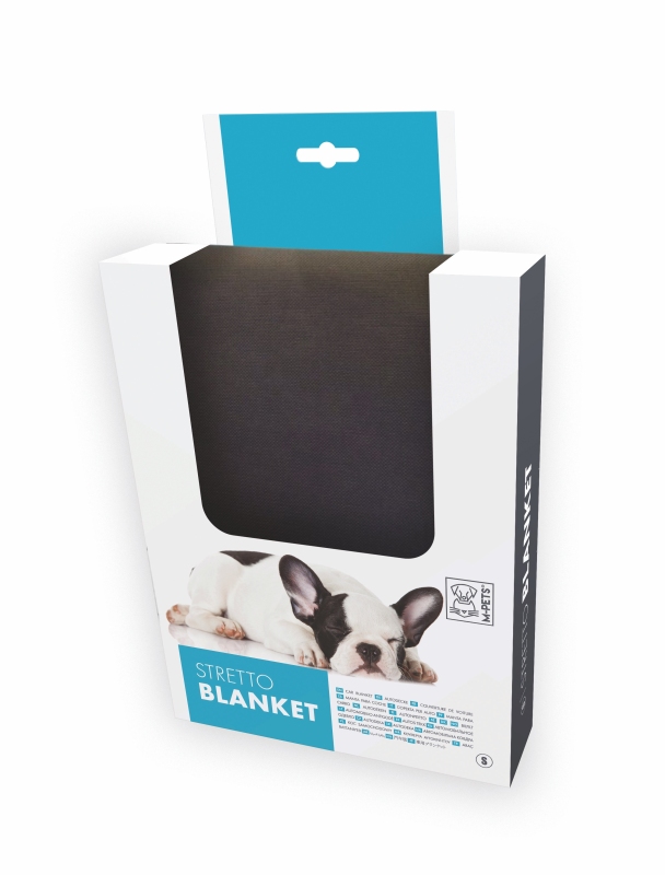 M-Pets Stretto Araç Koltuk Örtüsü (S) 165 cm Siyah