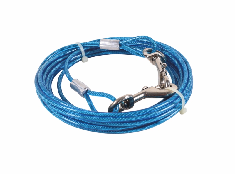 M-Pets Strong Bahçe Bağlama Halatı 6 mt Mavi - 2