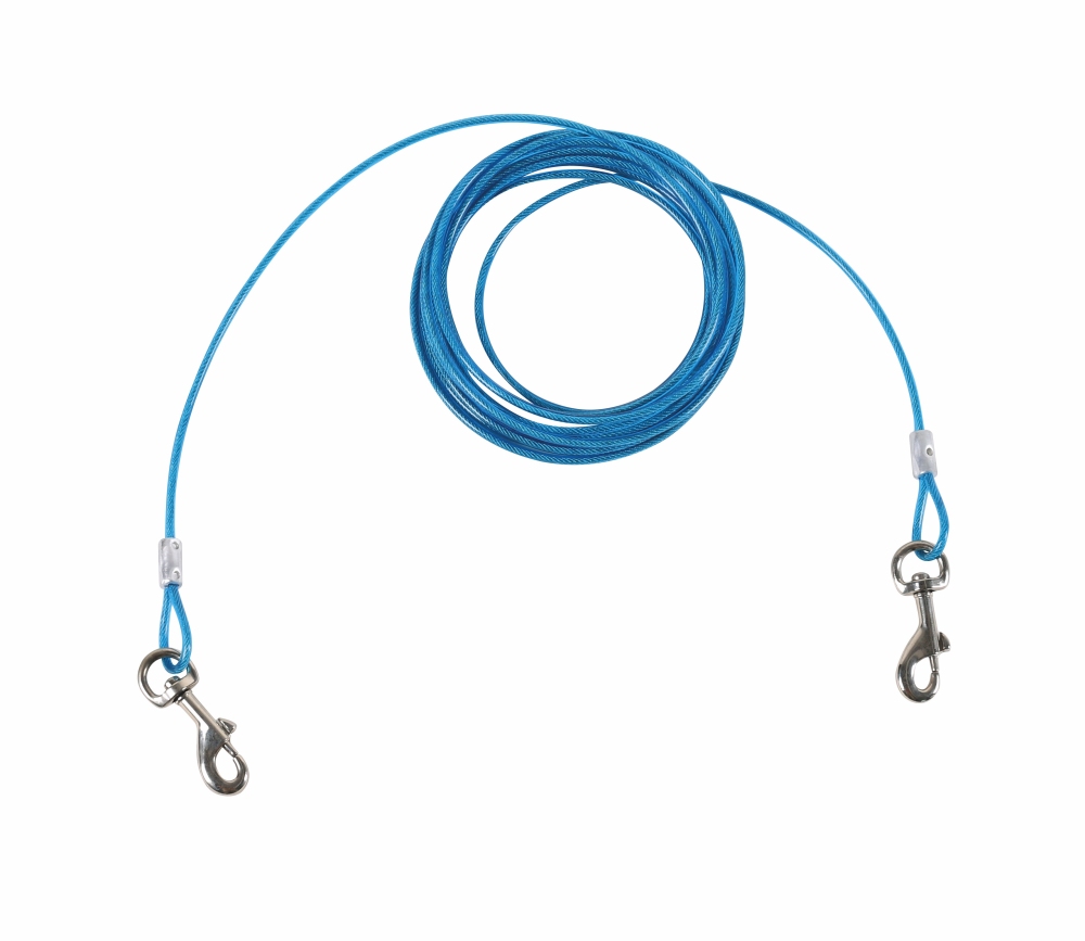 M-Pets Strong Bahçe Bağlama Halatı 6 mt Mavi - 3