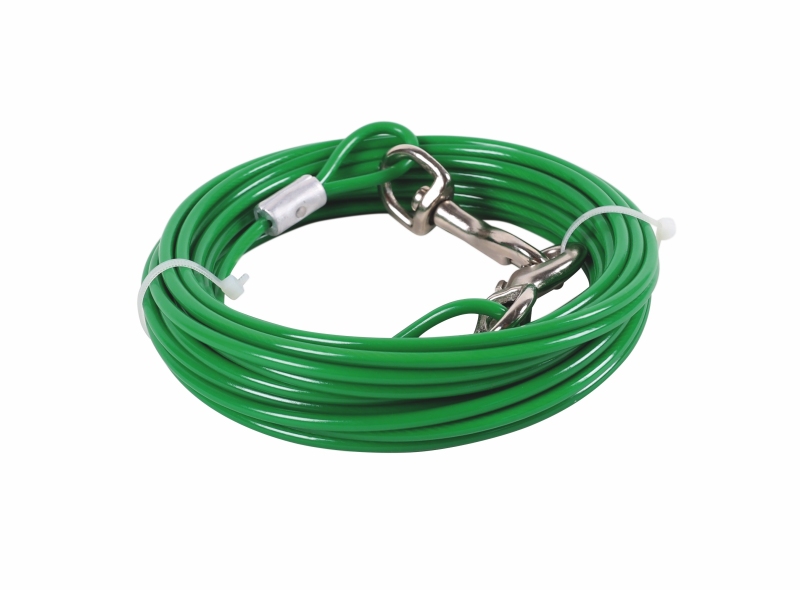 M-Pets Strong Bahçe Bağlama Halatı 9 mt Yeşil - 2