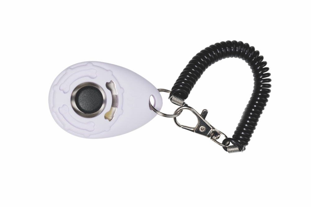 M-Pets Training Clicker Köpek Eğitim Aparatı Beyaz/Siyah - 2