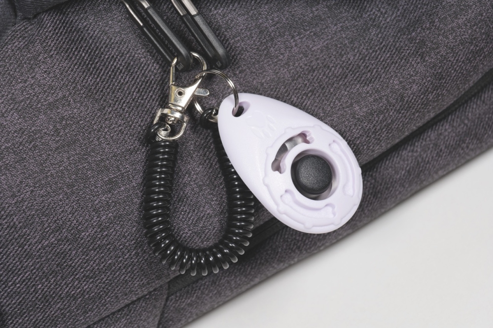 M-Pets Training Clicker Köpek Eğitim Aparatı Beyaz/Siyah - 5