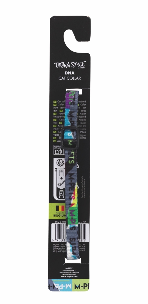 M-Pets Urban Style Dna Kedi Boyun Tasması - 5