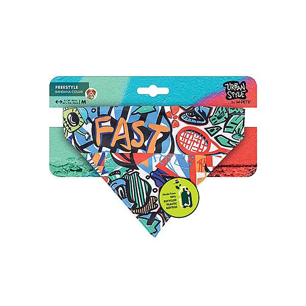 M-Pets Urban Style Freestyle Köpek Bandana Tasması (M)