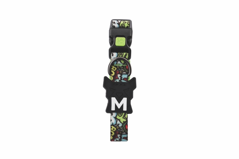 M-Pets Urban Style Freestyle Çok Renkli Köpek Boyun Tasması (L) - 3