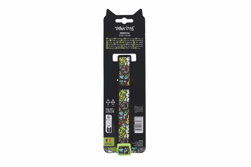 M-Pets Urban Style Freestyle Çok Renkli Köpek Boyun Tasması (M) - 5