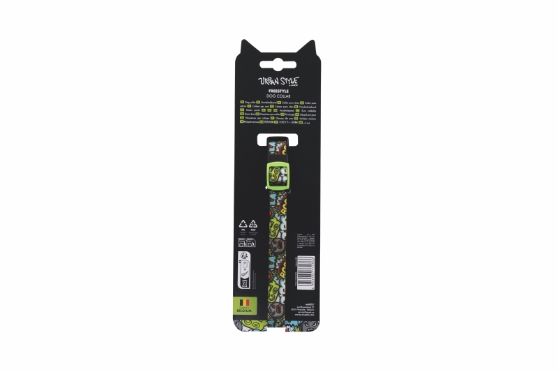 M-Pets Urban Style Freestyle Çok Renkli Köpek Boyun Tasması (S) - 5