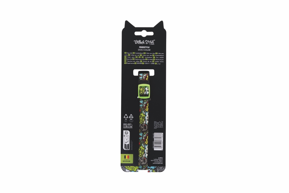 M-Pets Urban Style Freestyle Çok Renkli Köpek Boyun Tasması (S) - 5