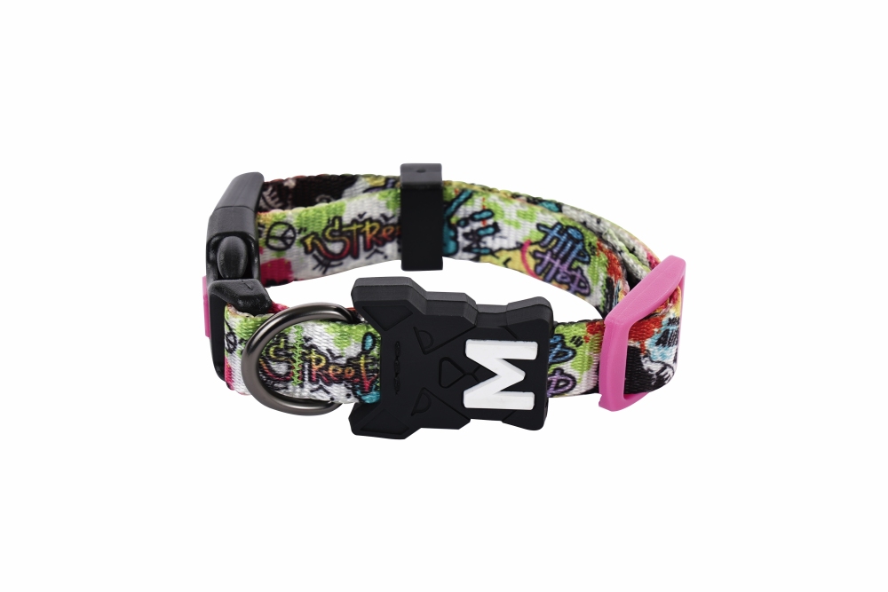 M-Pets Urban Style Grafiti Köpek Boyun Tasması (M) - 3