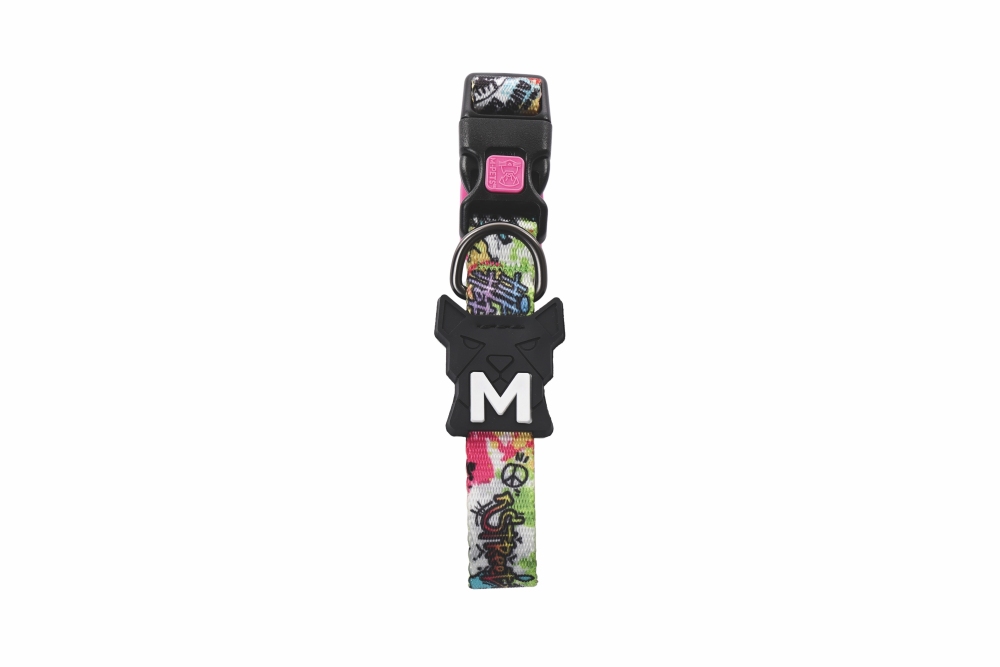 M-Pets Urban Style Grafiti Köpek Boyun Tasması (S) - 2