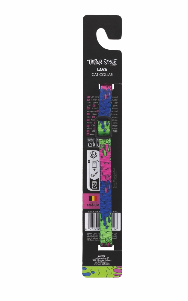 M-Pets Urban Style Lava Kedi Boyun Tasması - 5