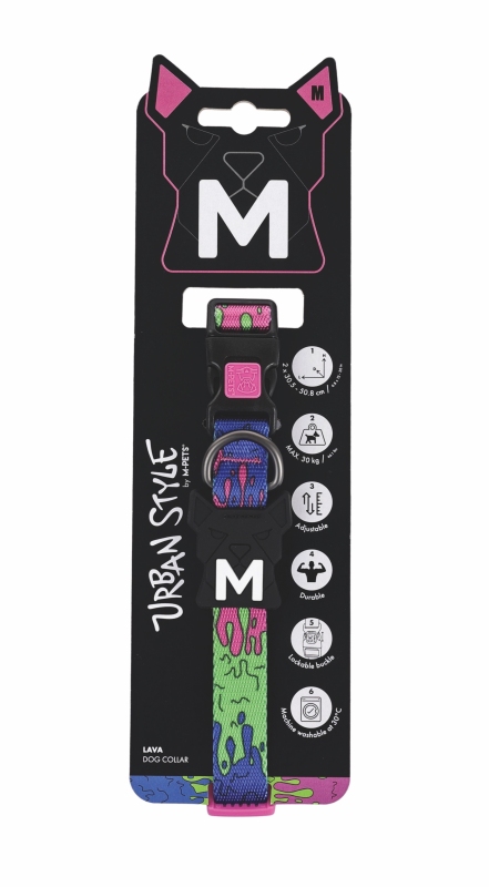 M-Pets Urban Style Lava Köpek Boyun Tasması (M)