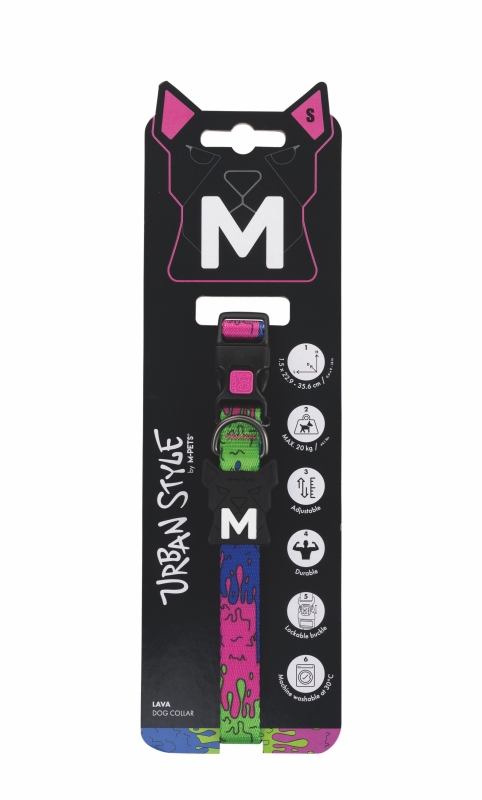 M-Pets Urban Style Lava Köpek Boyun Tasması (S)