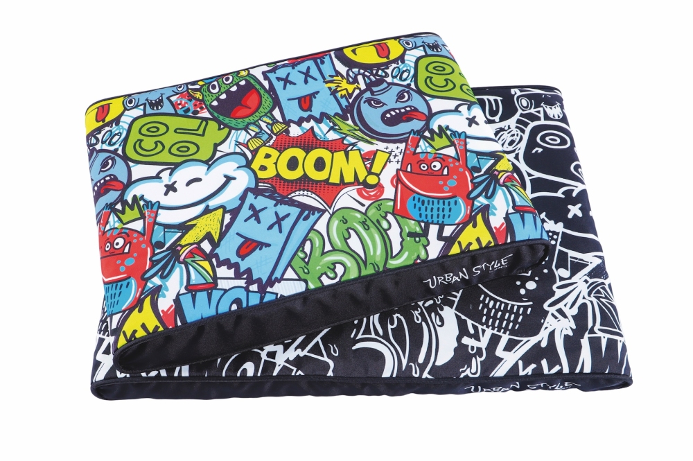 M-Pets Urbanstyle Contempo Minder Yatak (M) 80x55x9 cm Çok Renkli - 6