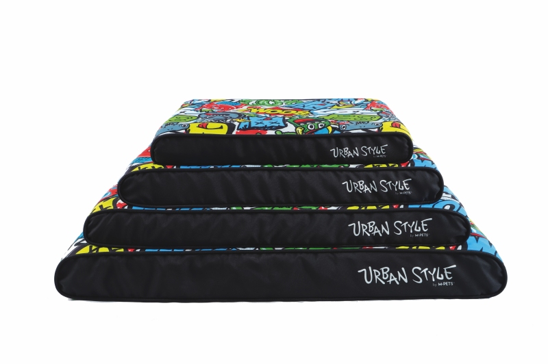 M-Pets Urbanstyle Contempo Minder Yatak (S) 65x45x9 cm Çok Renkli