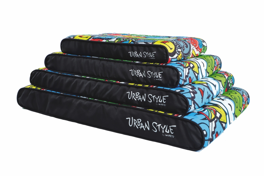 M-Pets Urbanstyle Contempo Minder Yatak (S) 65x45x9 cm Çok Renkli - 2
