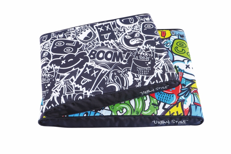 M-Pets Urbanstyle Contempo Minder Yatak (XL) 110x75x12 cm Siyah/Beyaz - 6