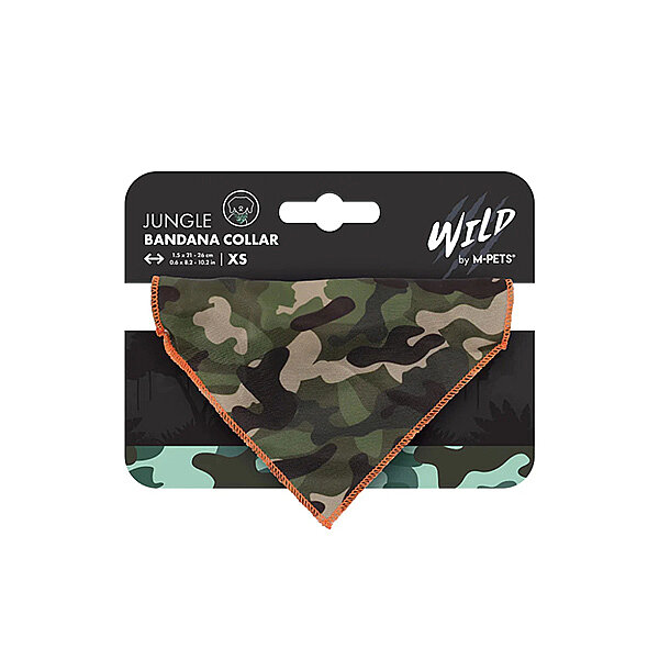 M-Pets Wild Jungle Köpek Bandana Tasması (XS) - 3