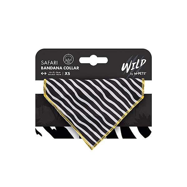M-Pets Wild Safari Köpek Bandana Tasması (XS) - 1