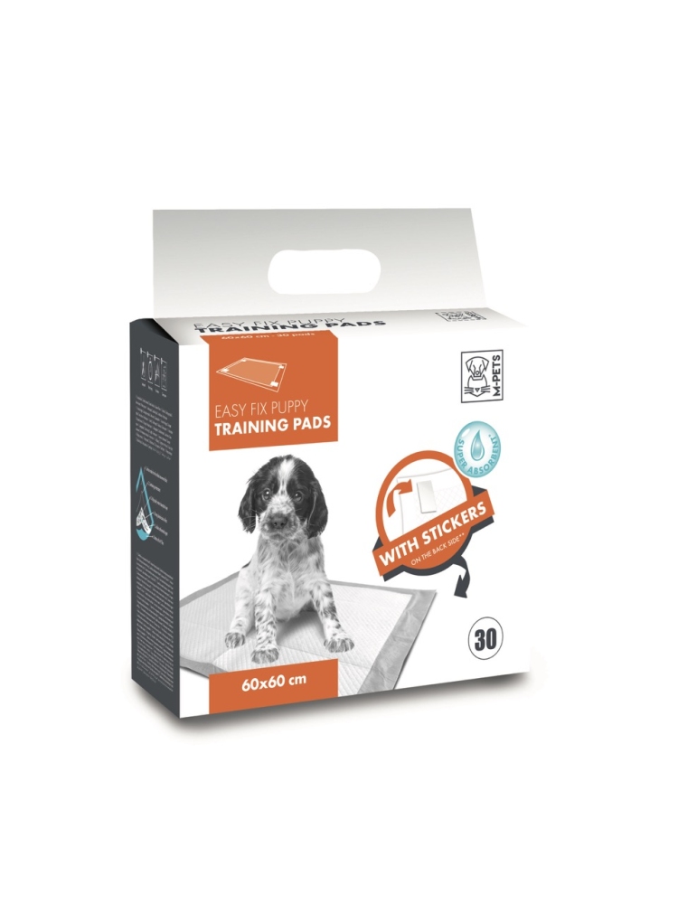 M-Pets Yapışkanlı Köpek Çiş Eğitim Pedi 60x60Cm 30'lu - 1