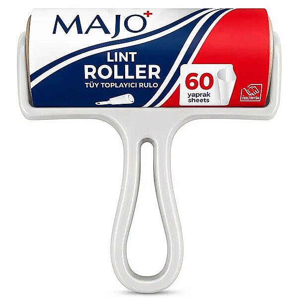 Majo Tüy Toplama Rulosu 10 cm (60 Yaprak + 1 Yedek) - 1