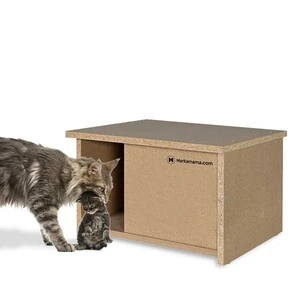 Markamama Ahşap Kedi Evi - 2