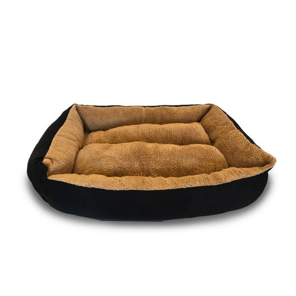 Tigres Bisküvi Dikdörtgen Köpek Yatağı Camel - 1