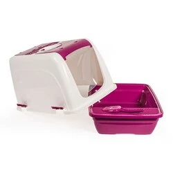 Markamama Büyük Kapalı Kedi Tuvaleti Kedi Kumu Küreği Hediyeli - 2