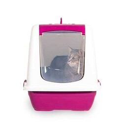 Markamama Büyük Kapalı Kedi Tuvaleti Kedi Kumu Küreği Hediyeli - 11